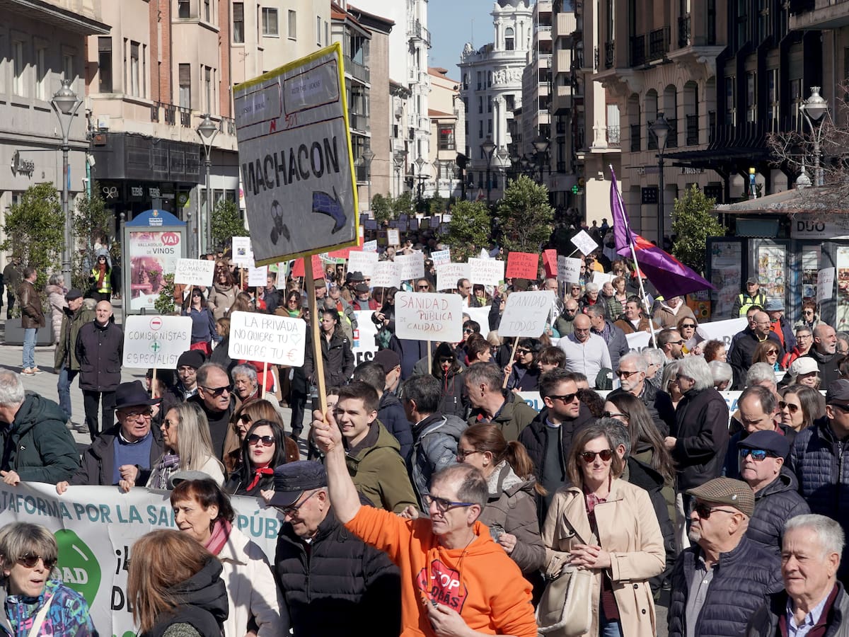 Clamor ciudadano para reivindicar a la Junta de Castilla y León una sanidad pública digna