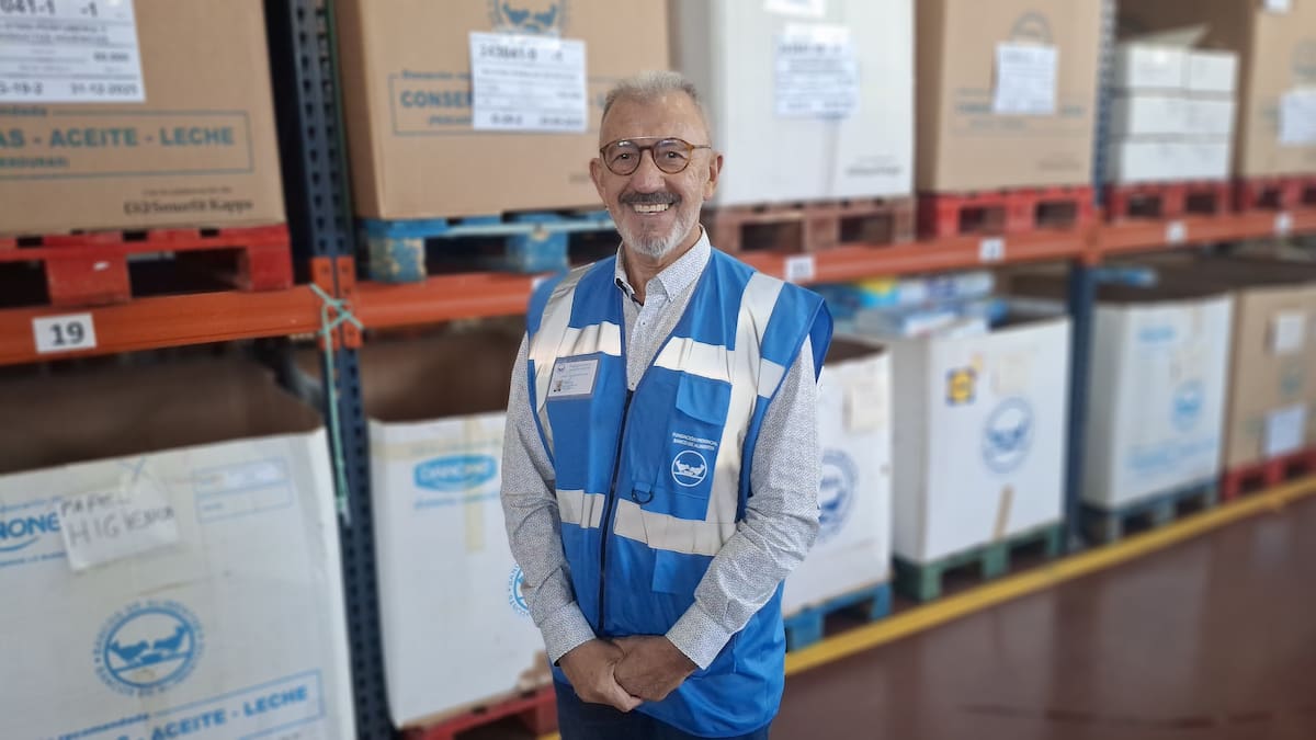 El presidente del Banco de Alimentos Vigo nos habla de la plataforma digital Plan B