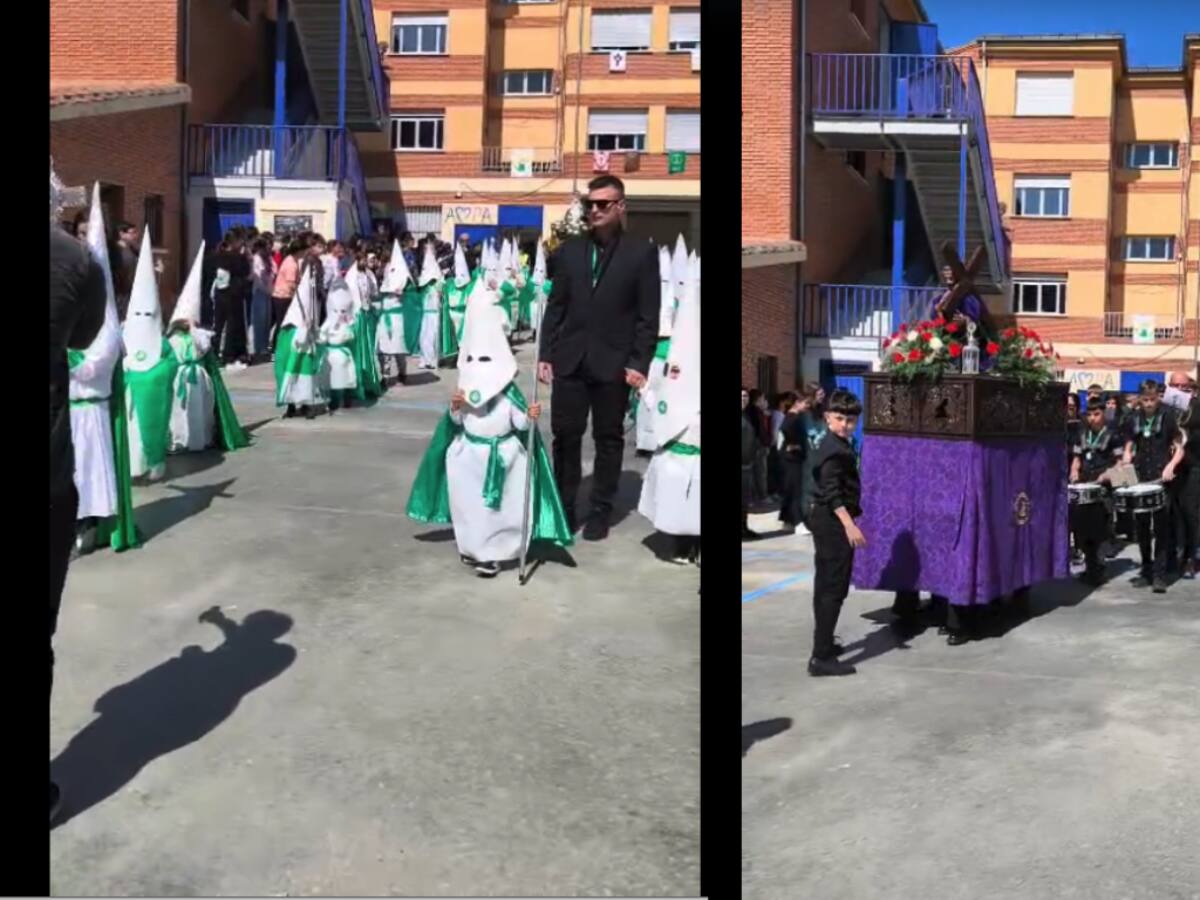 La Semana Santa se vive también en los colegios zamoranos