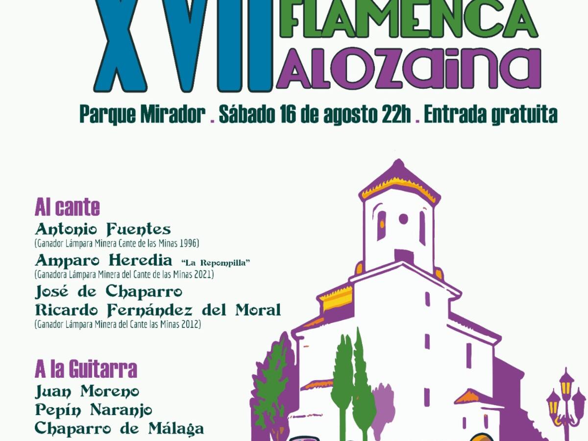 Alozaina celebra este sábado una nueva edición del festival Almena Flamenca