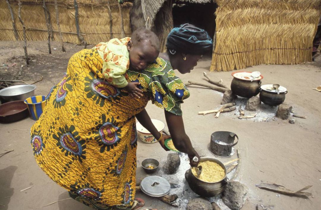 Imagen mujeres Burkina Faso.