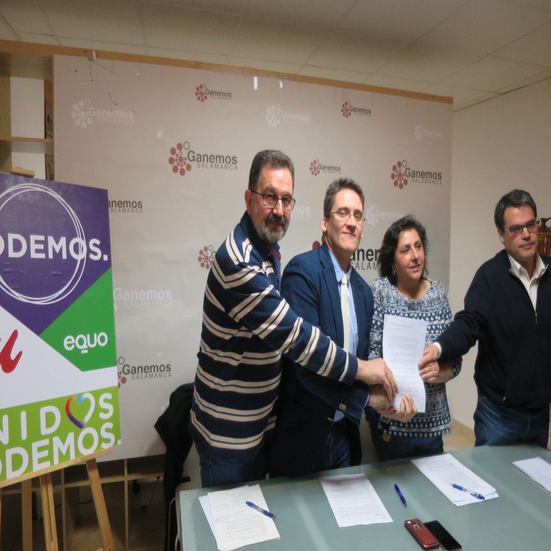 Pacto de la Izquierda de Salamanca para las elecciones municipales