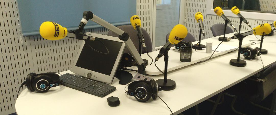 Estudio central de Radio Coruña Cadena SER