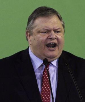 Evangelos Venizelos, candidato del PASOK