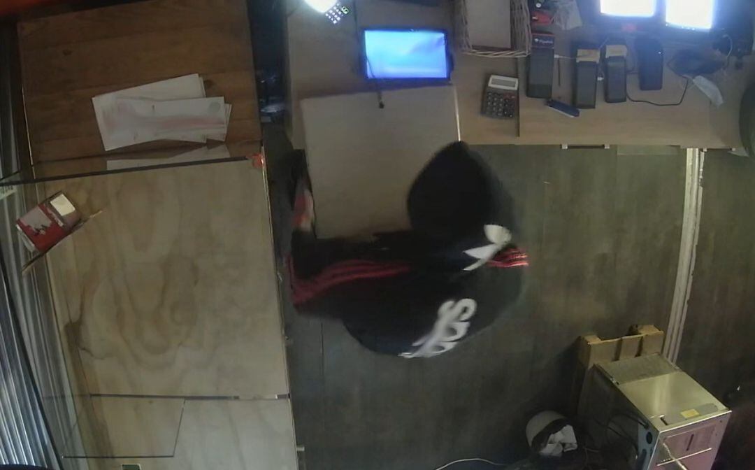 Imagen de uno de los robos en establecimientos de Palma.