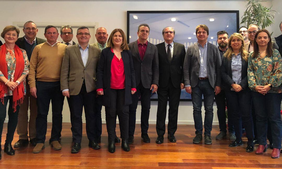 Reunión de los alcaldes socialistas del sur de Madrid