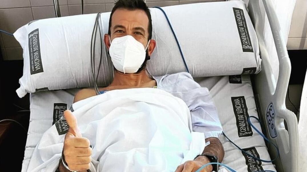 Juan Manuel González Valiente se recupera del susto