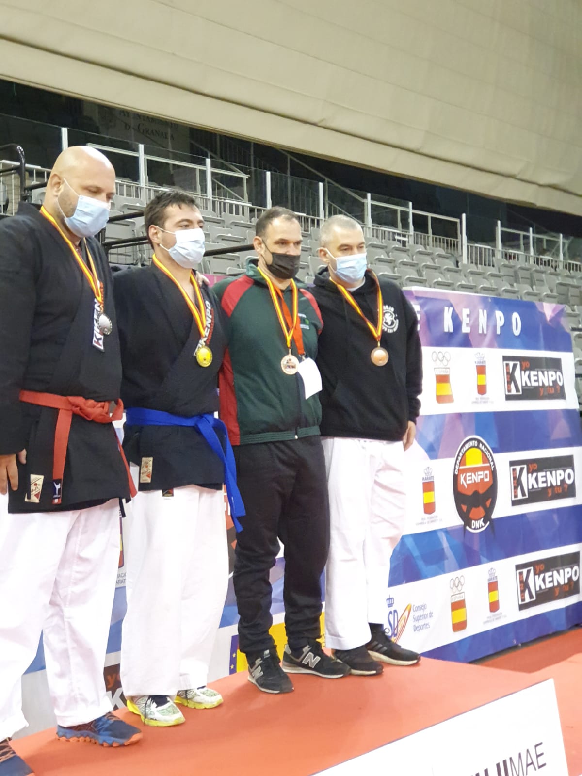 Felipe Herrera campeón de España sénior en Kenpo Karate
