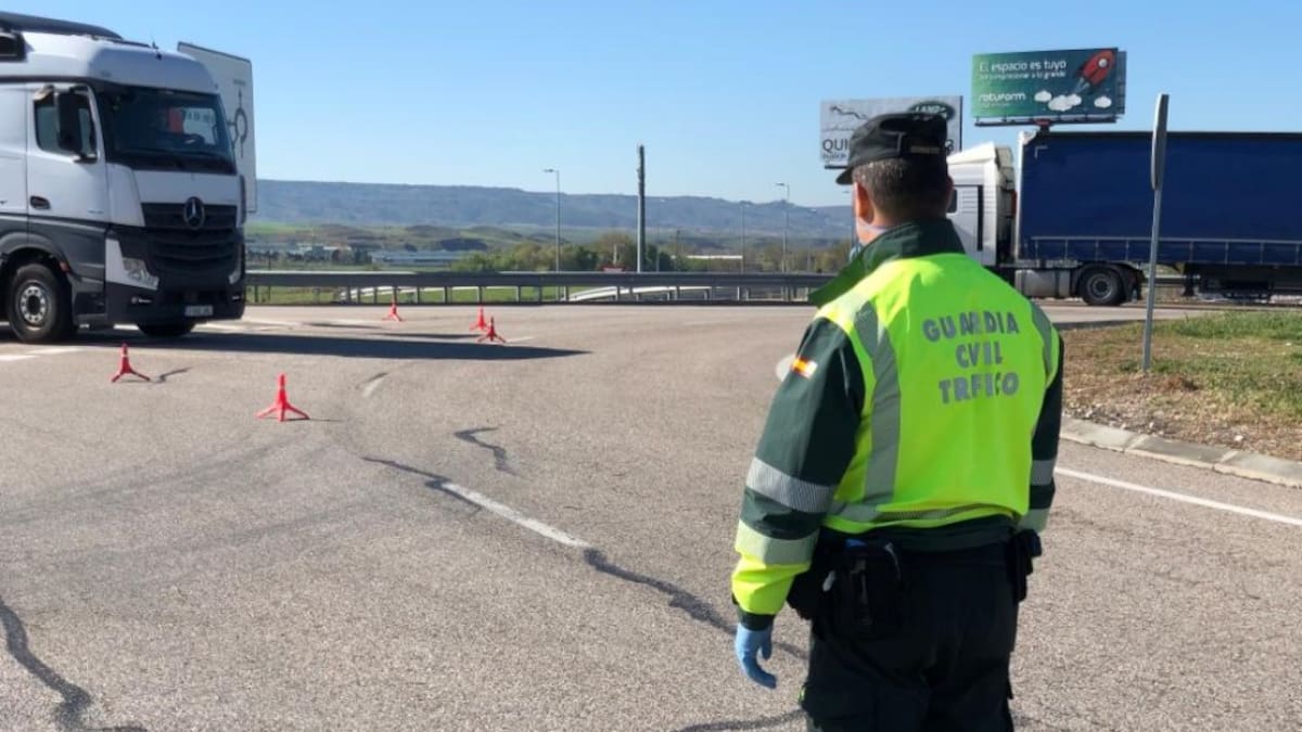 La Guardia Civil detiene a varias personas en controles de carretera en Zamora