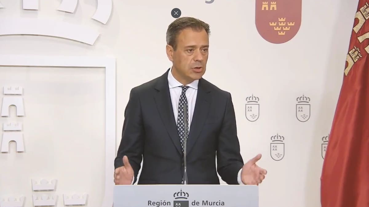 Marcos Ortuño pide que no haya bloqueos para la investidura de Fernando López Miras