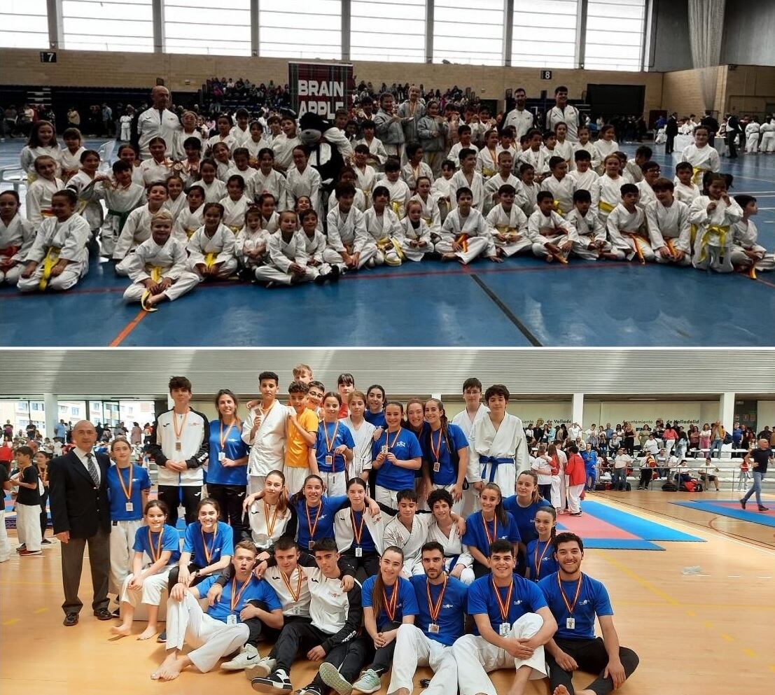 Varios de los integrantes del club Hiroshima Prado Sport, en sus dos recientes campeonatos