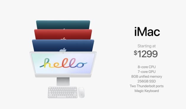 Así el nuevo iMac.