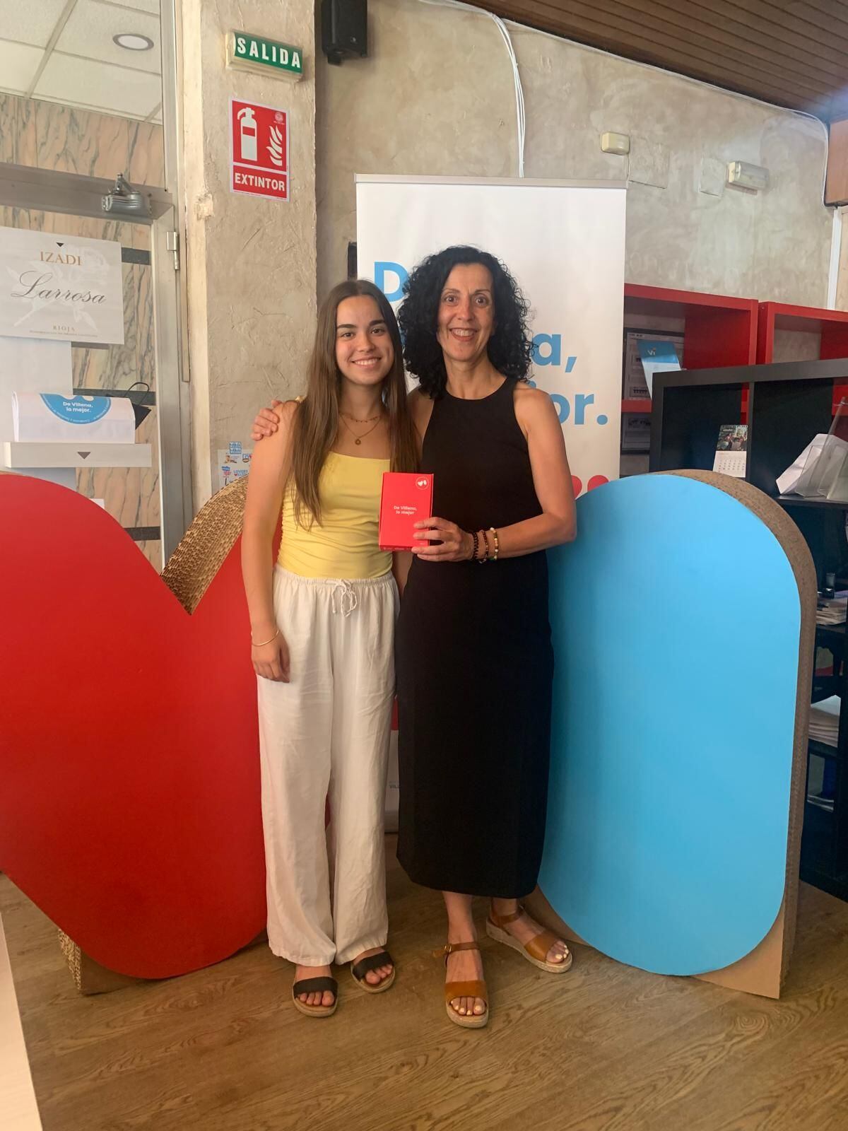 Ganadora de la paga extra