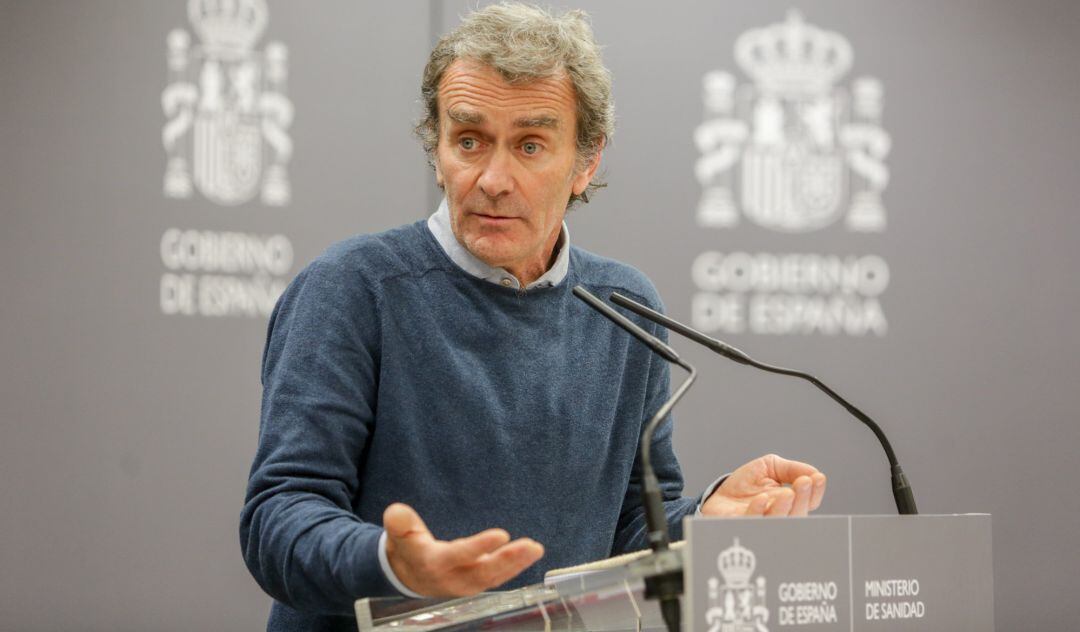 El director del Centro de Coordinación de Emergencias de Sanidad, Fernando Simón.