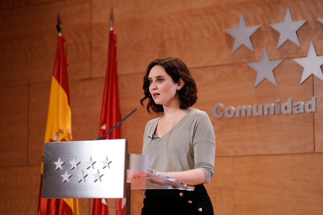 Isabel Díaz Ayuso, presidenta De La Comunidad De Madrid.