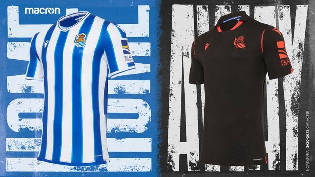Así son las nuevas equipaciones de la Real 2020-21