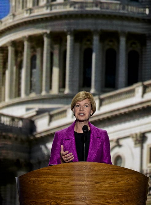 Tammy Baldwin, representante demócrata por Wisconsin, es la única que ha reconocido abiertamente su homosexualidad