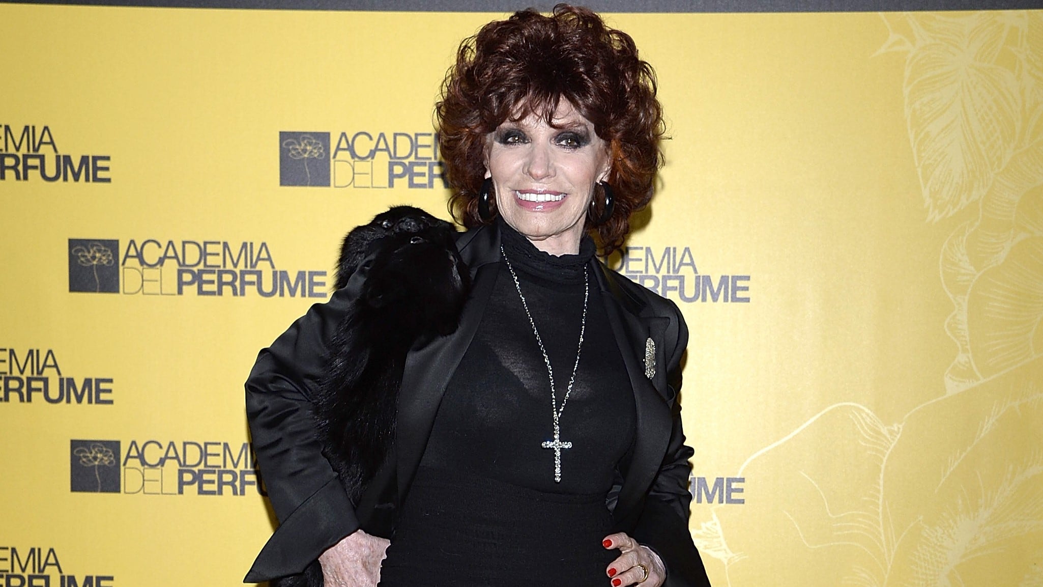 La cantante Encarnita Polo, durante un acto en 2014.