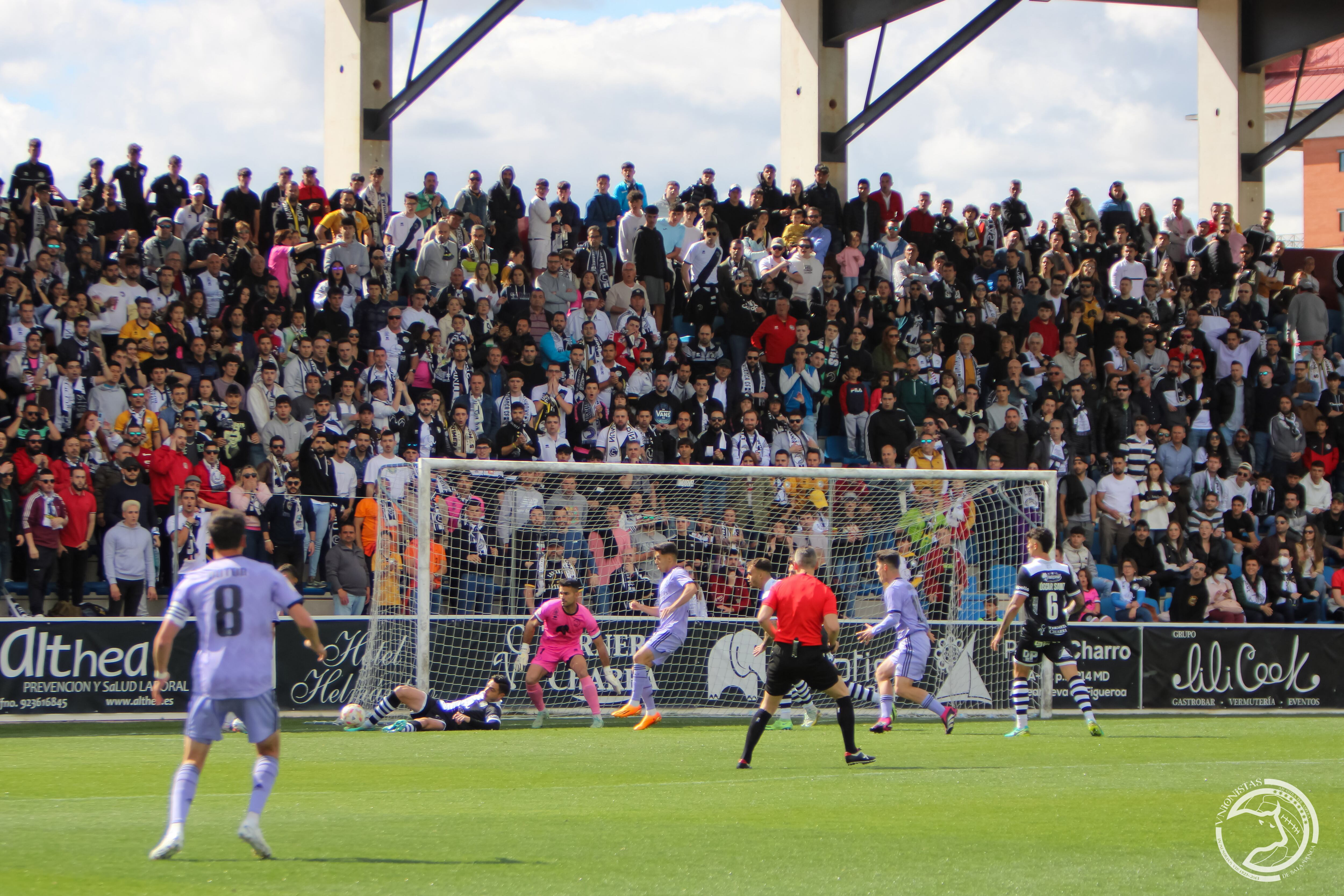 Unionistas de Salamanca ganó al Castilla (3-0) en el Reina Sofía