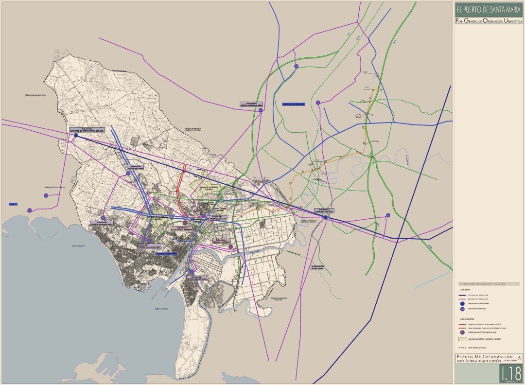 Plano de El Puerto