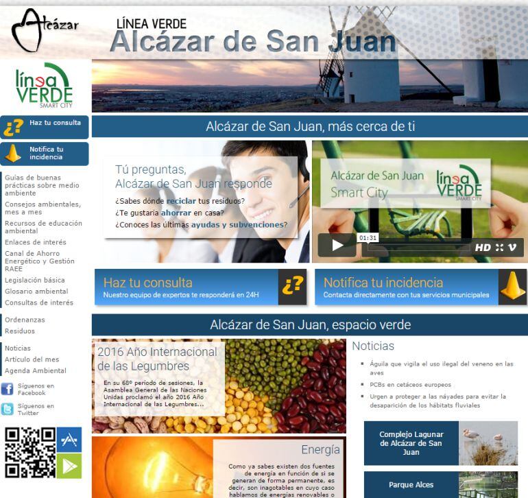Portal Web Linea Verde Alcázar