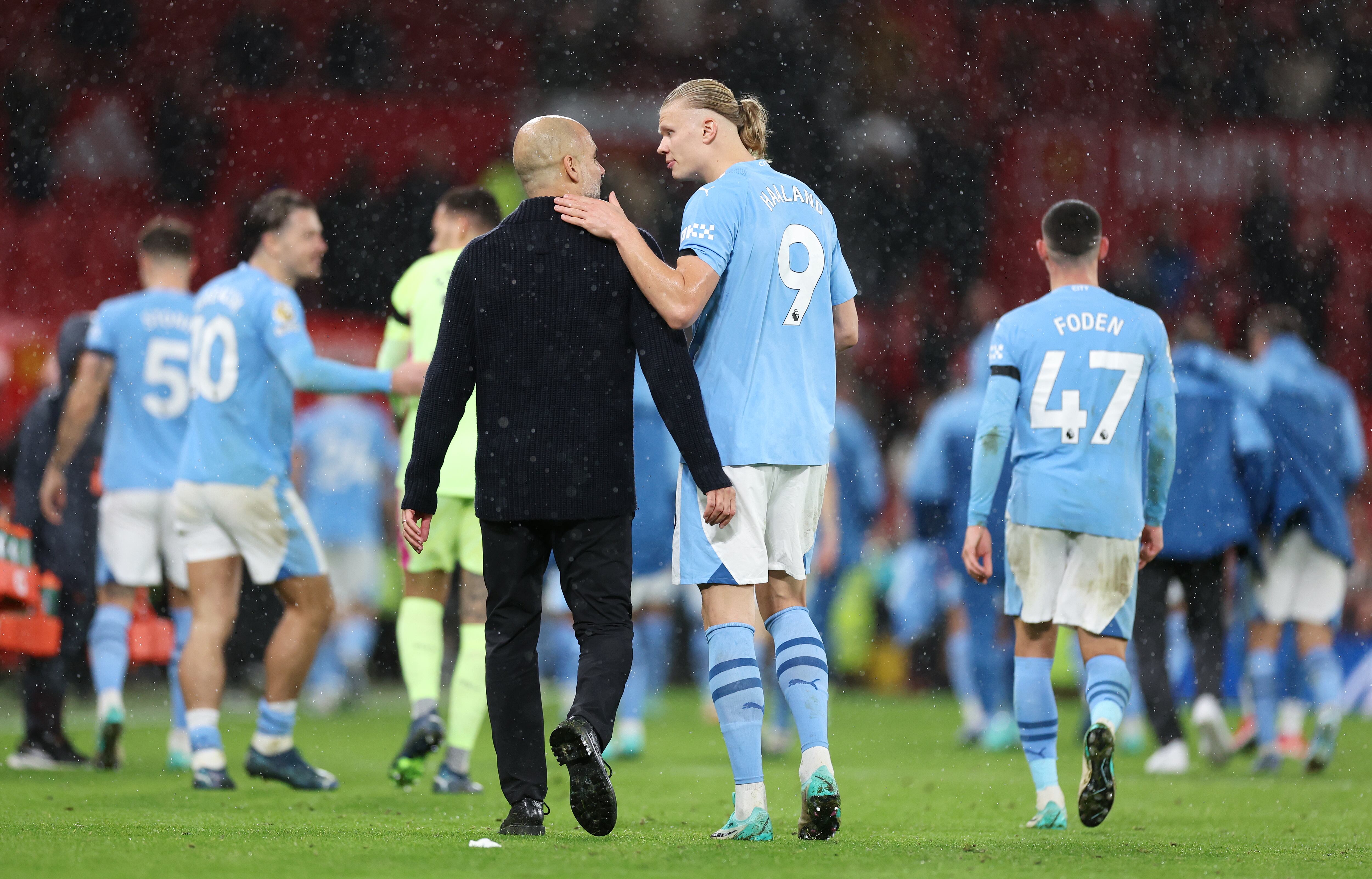 El City 2023/2024, con Martí Perarnau: ejes irrenunciables de Guardiola, Rodri, Haaland, quién podría haber suplido a De Bruyne... (Catherine Ivill/Getty Images)