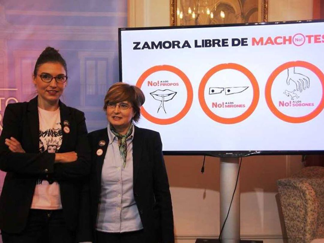 Presentación de la campaña "Zamora libre de machotes"