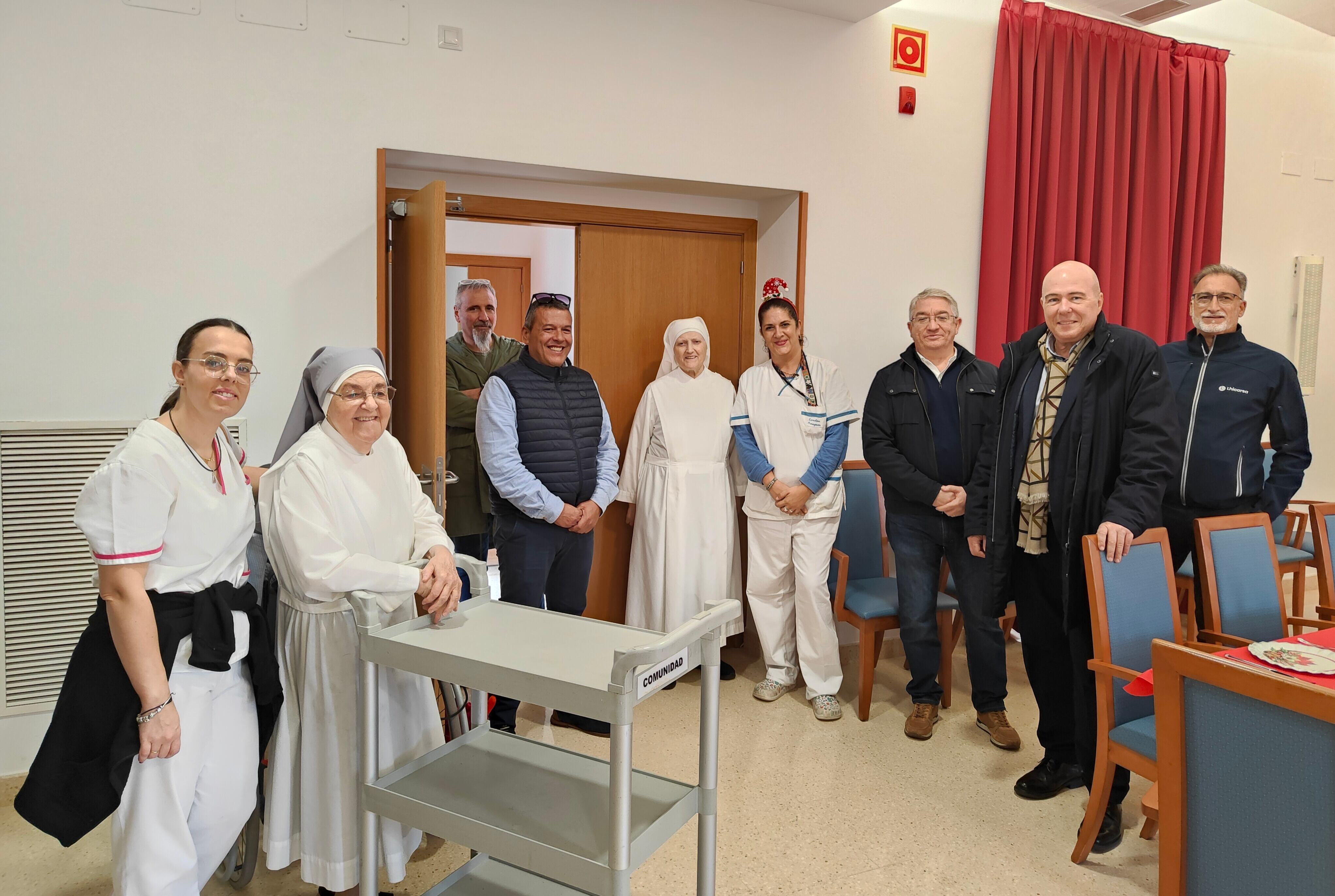 FCC Medio Ambiente y Lhicarsa refuerzan su compromiso social con la Casa de Ancianos de Cartagena