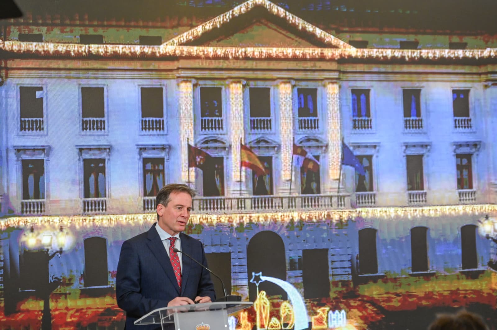 Borja Suárez en el balance anual de la Diputación de Burgos