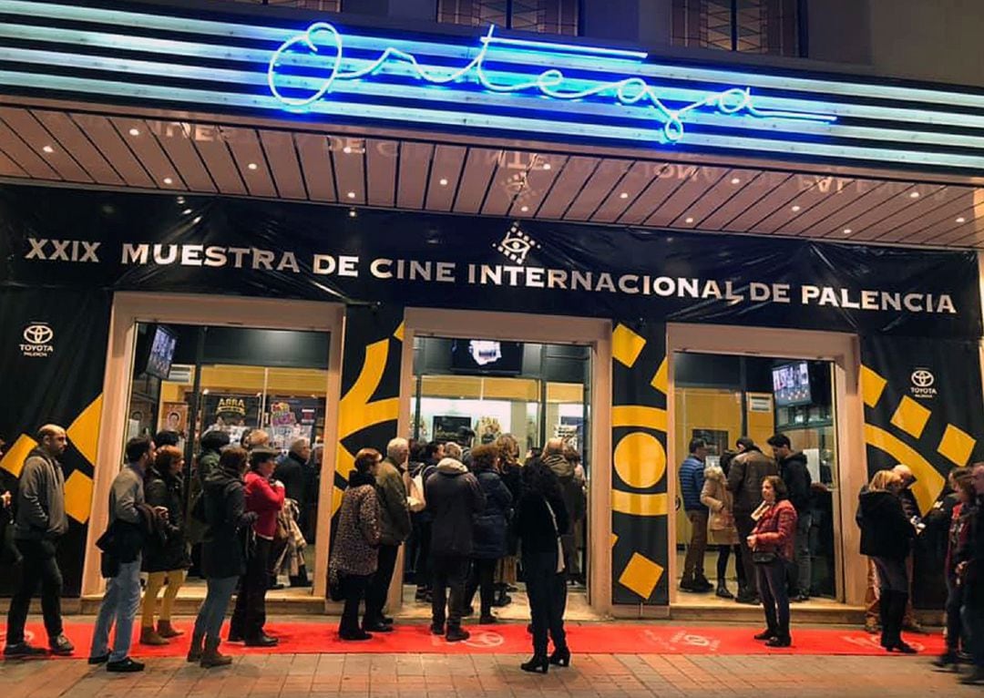 Imagen de archivo de la celebración de la Muestra de Cine Internacional de  Palencia