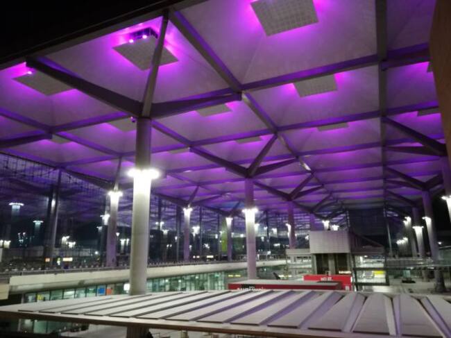 Acceso al aeropuerto de Málaga