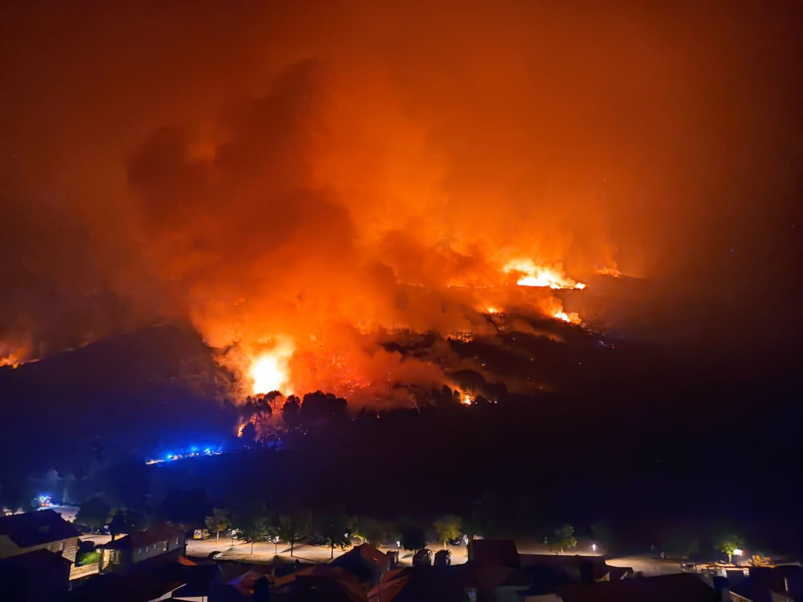 Incendio de Porto de Sanabria