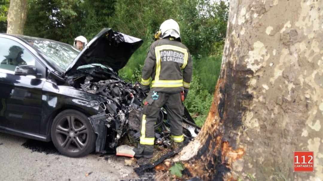 Vehículo conducido por el fallecido en accidente en Escalante