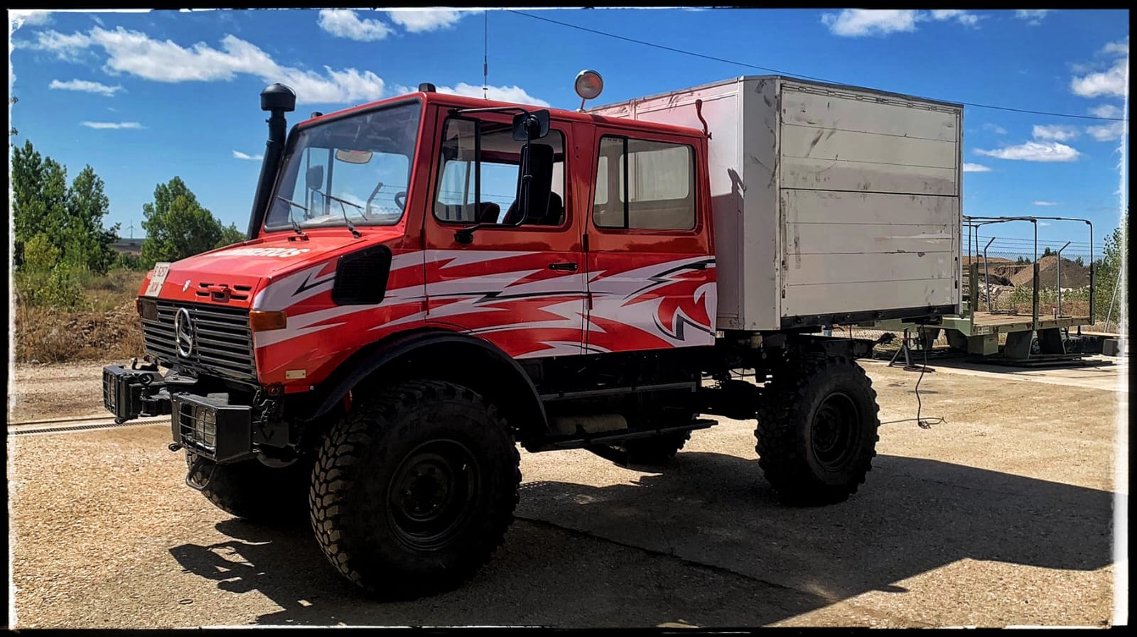 Este es el camión que se está preparando para disputar el &#039;Dakar&#039;