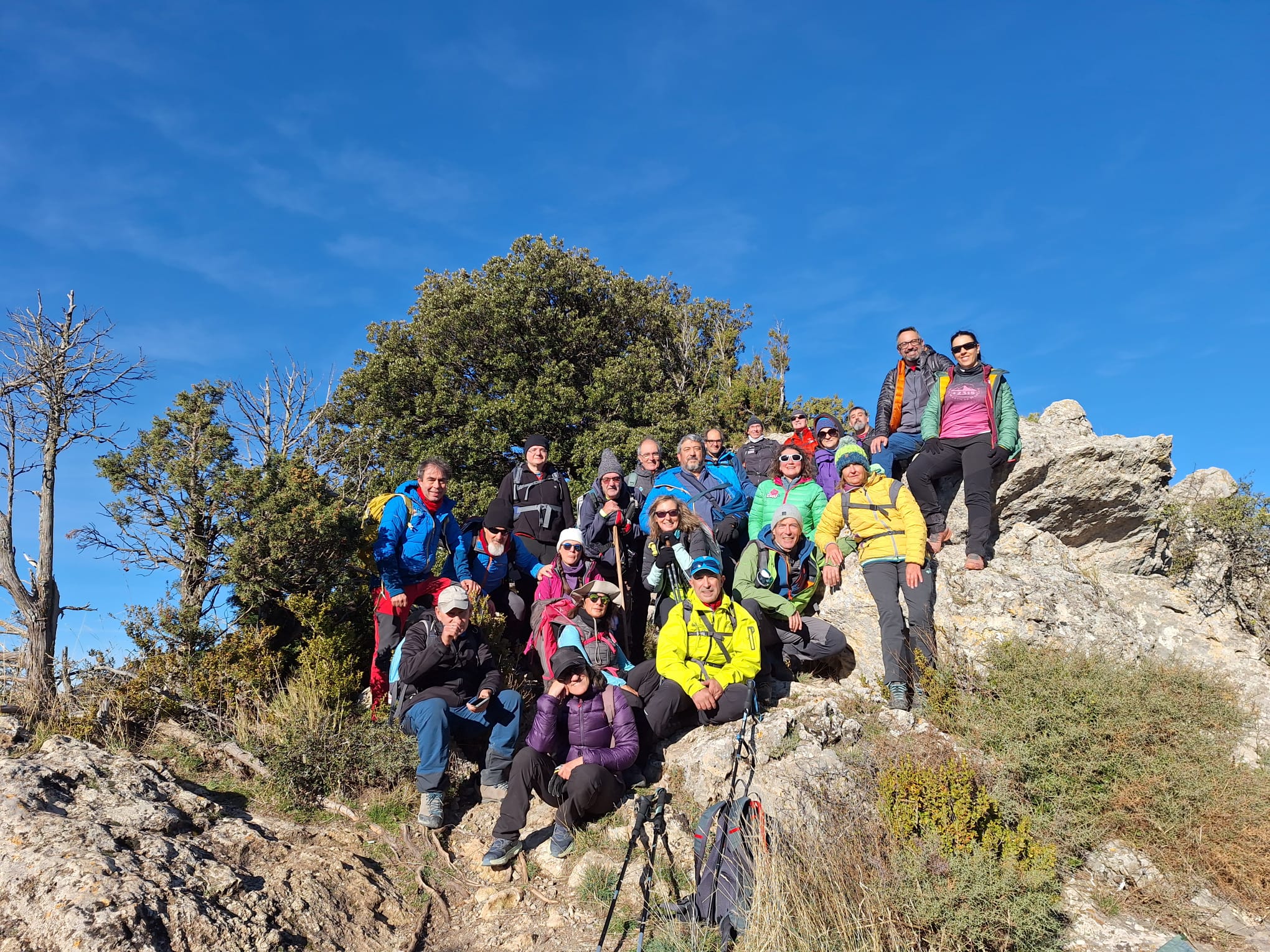 Reunión de los clubes de montaña en Riglos