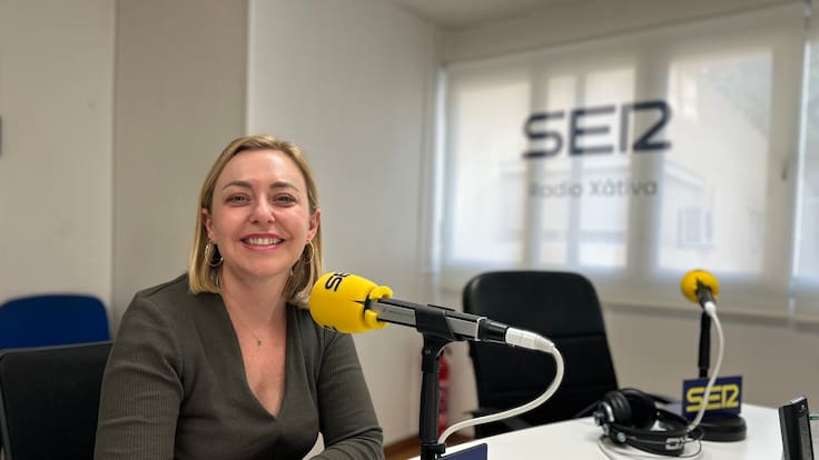 Natàlia Enguix en "Hoy por Hoy Xàtiva y comarcas"
