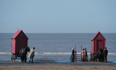 Imagen del baño victoriano, en la serie &#039;Sanditon&#039; (Netflix)