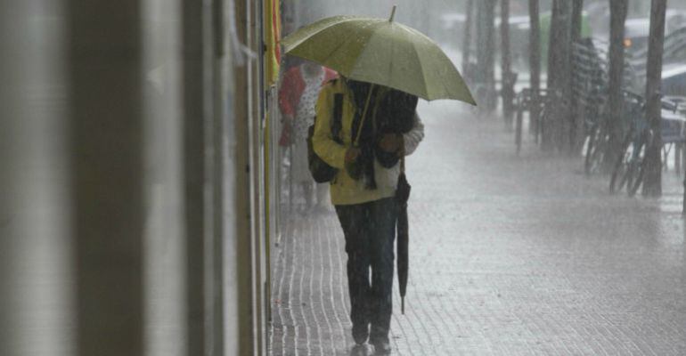 Las lluvias se generalizaron en toda la provincia este martes