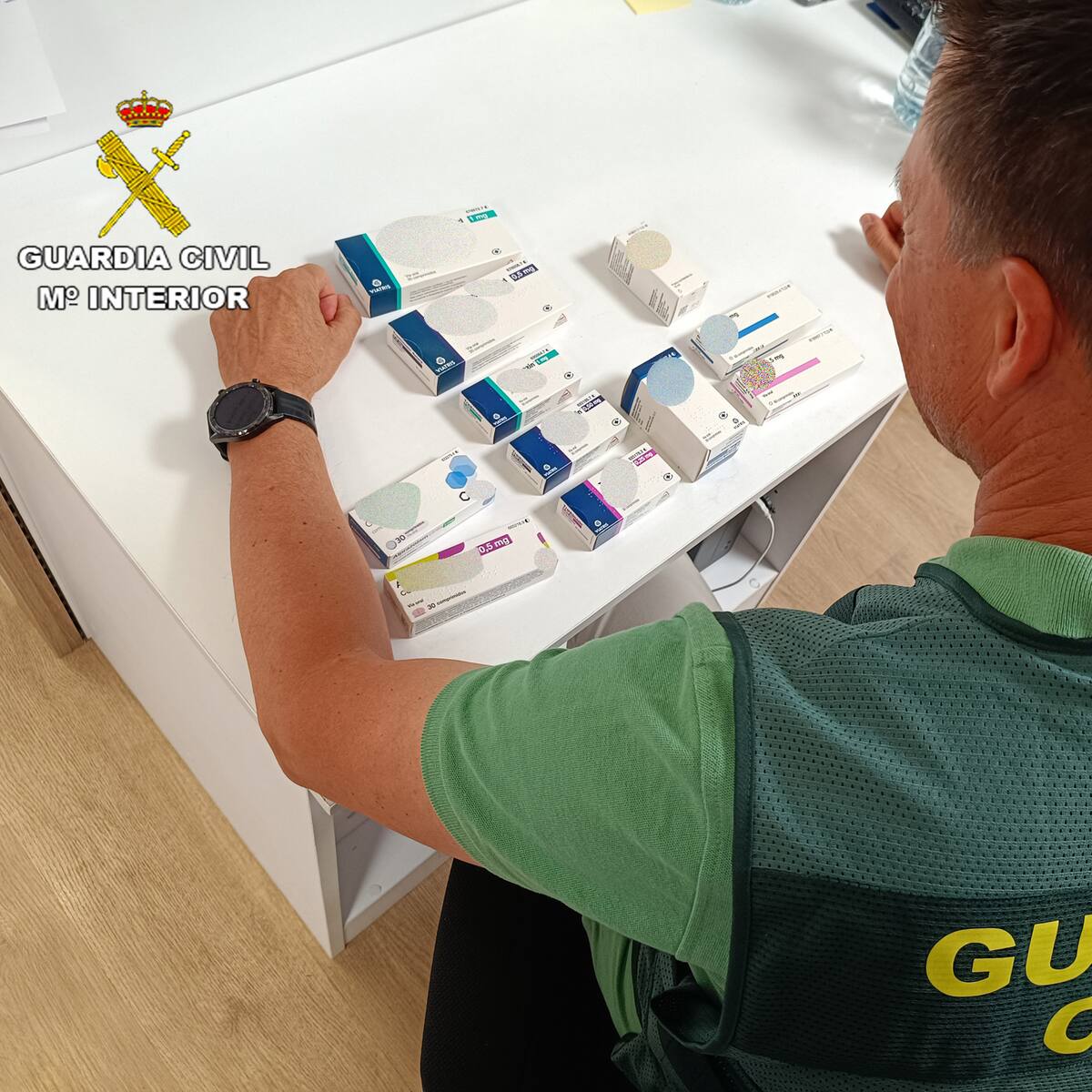 La Guardia Civil desarticula un grupo criminal por traficar con medicamentos estupefacientes