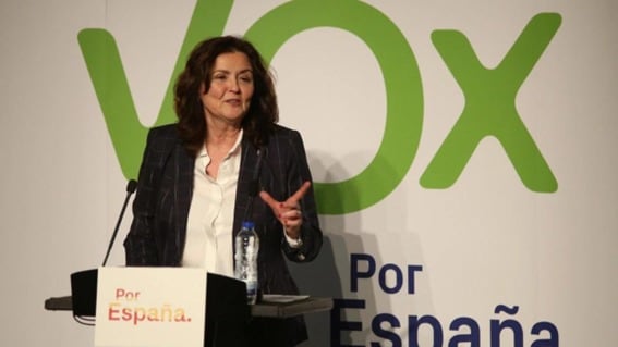 Sonia Lalanda, portavoz de VOX en el Ayuntamiento de Palencia