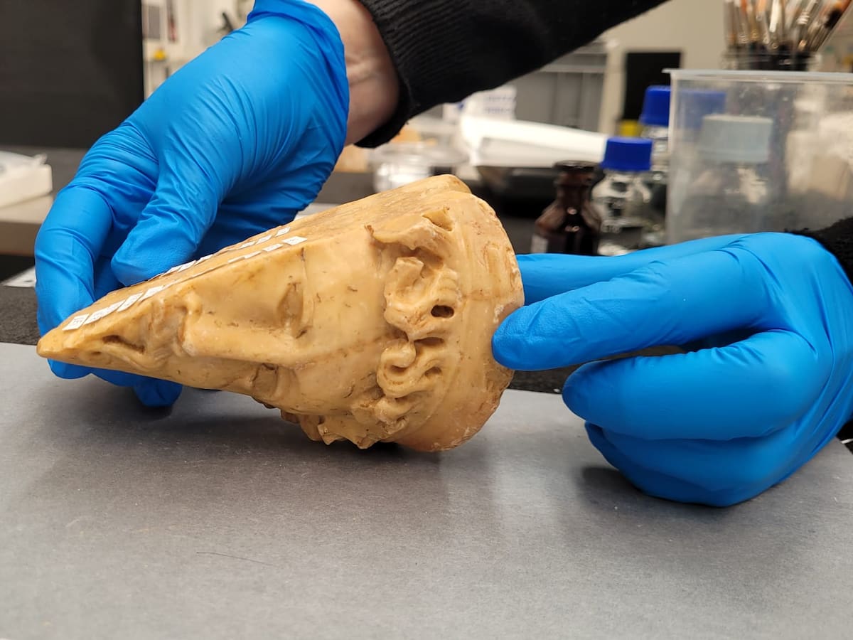 ¿Has visto la cabeza de Baco? Pronto estará en el Bibat de Vitoria