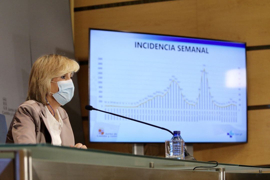 Verónica Casado, consejera de Sanidad de Castilla y León