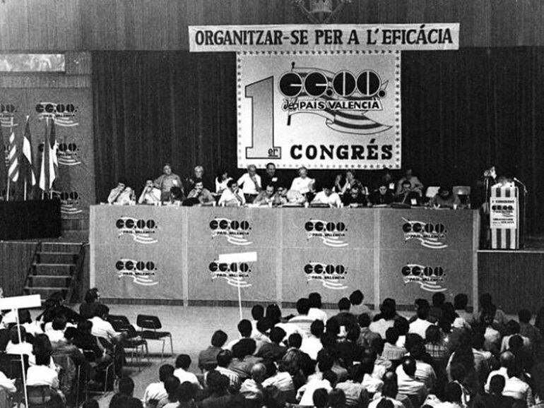 Asamblea constituyente de CC.OO PV en Castellón 1978
