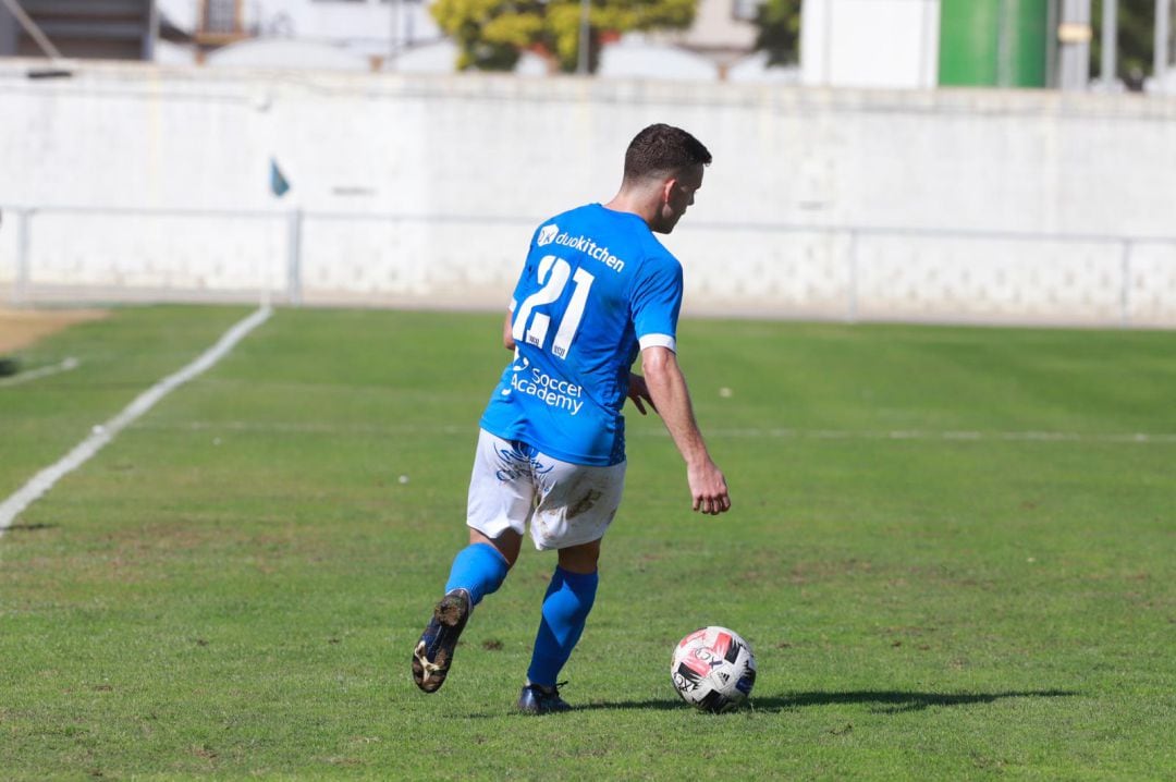 Alex Guti durante un partido esta temporada