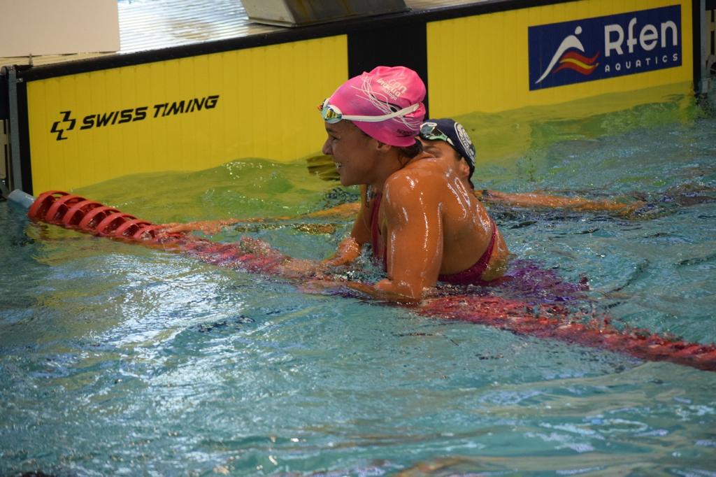 Carmen Balbuena en una competición