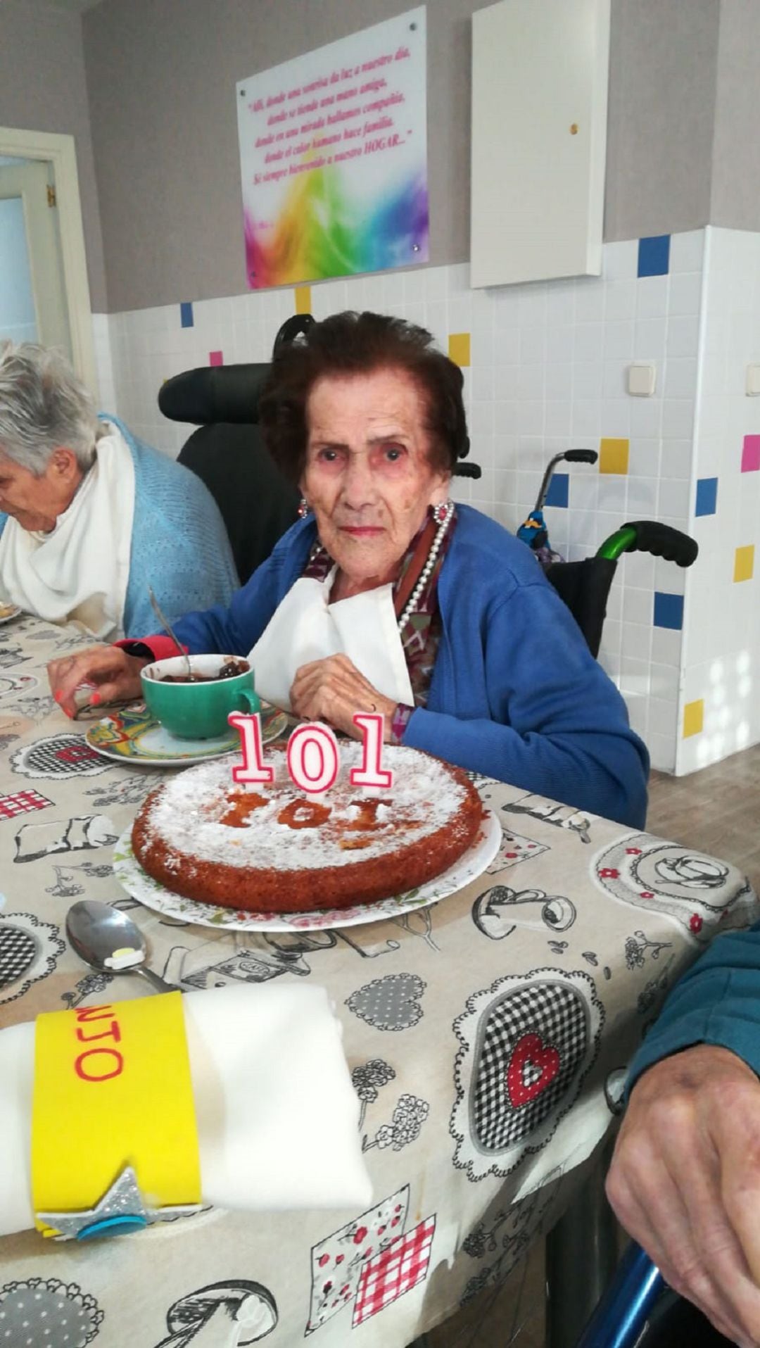 Rafaela cumple 101 años 