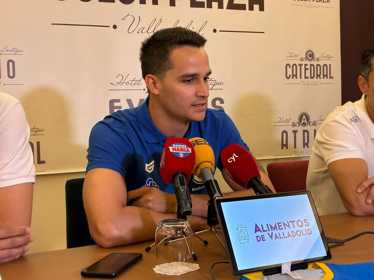 Presentación Jorge Serrano-Atlético Valladolid