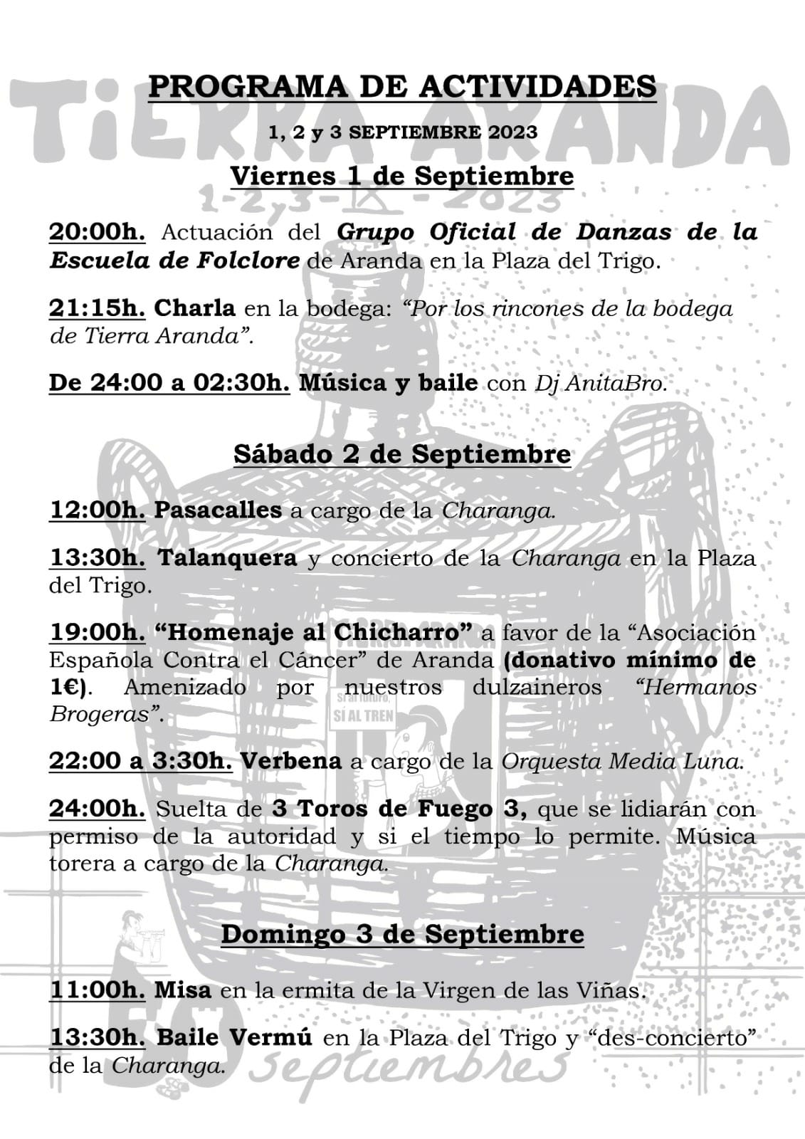 Programa de actividades