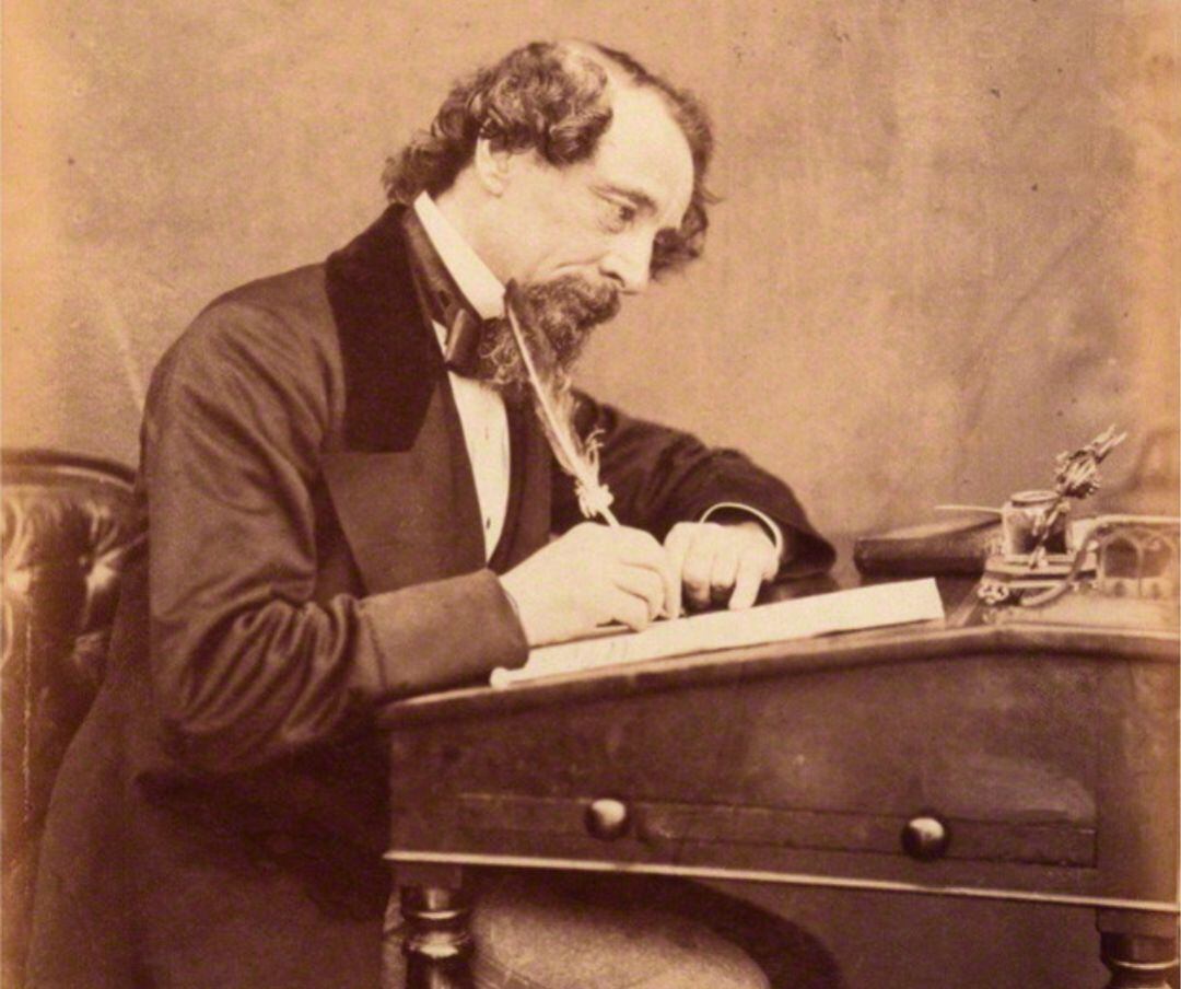 Charles Dickens por George Herbert Watkins, 1858.