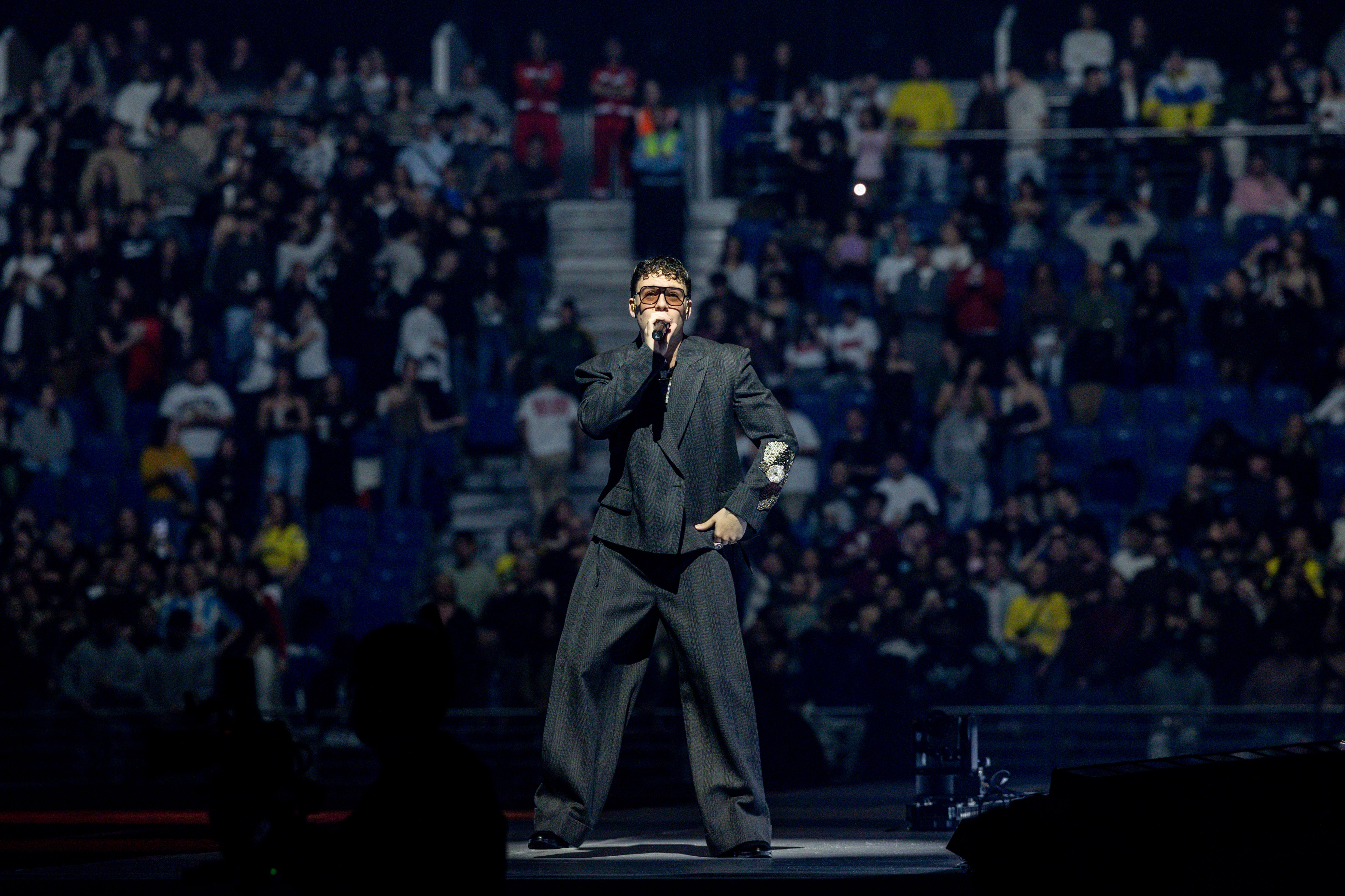 Quevedo actúa en el primer concierto de su &#039;Buenas Noches tour&#039;. (Photo By Ricardo Rubio/Europa Press via Getty Images)